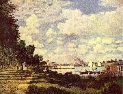 Claude Monet Seine Basin with Argenteuil, oil on canvas